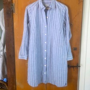 J Jill linen cover up